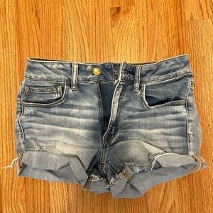 American eagle jean shorts